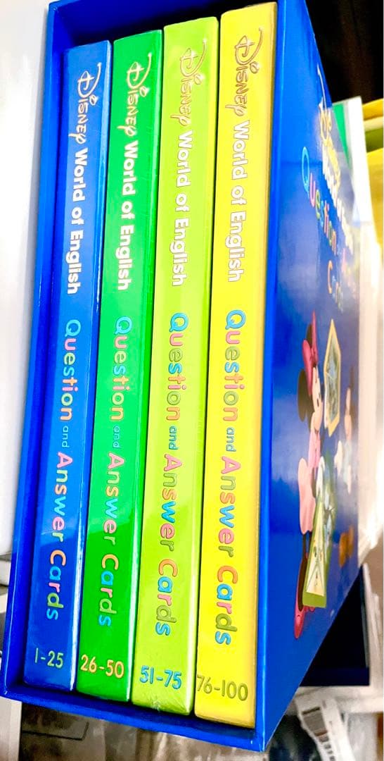 《新品未使用》クエスチョンカード DWE ディズニー英語システム