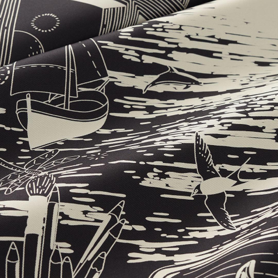 新品未使用　エルメス　26春夏新サウンド　カレ 90 《エスプリの旅立ち》