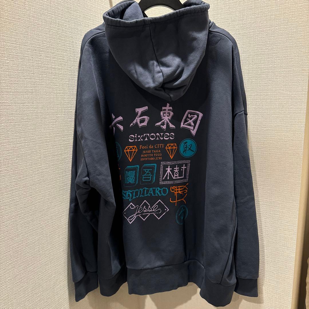 SixTONES Feel da CITY ライブグッズ パーカー - メルカリ