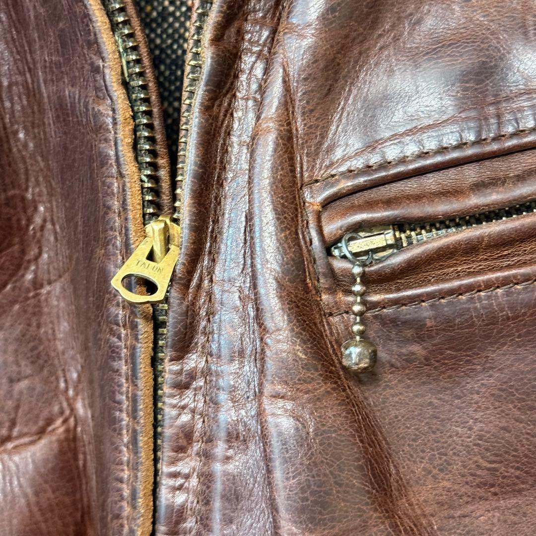 5th飛行機タグ エアロレザーハイウェイマン 馬革 ホースハイド - メルカリ