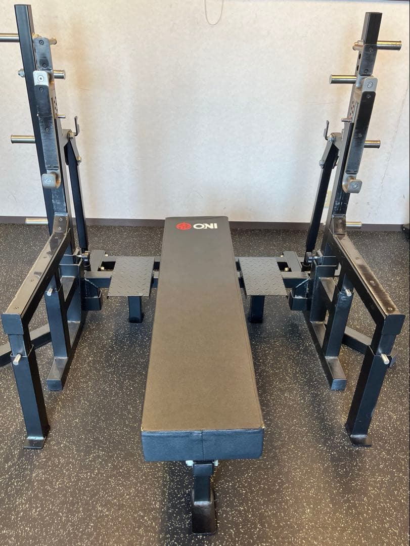 【プレートツリーあり】ONI 鬼 コンボラック ベンチプレス スクワット プレートツリーあり】ONI 鬼 コンボラック ベンチプレス スクワット