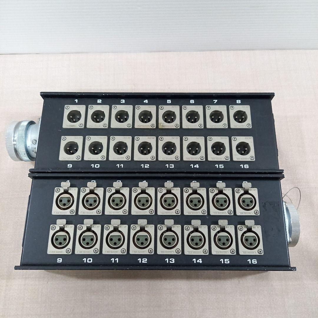 CANARE コネクターボックス 16B2F1 16B1F2 マルチケーブル付 - メルカリ