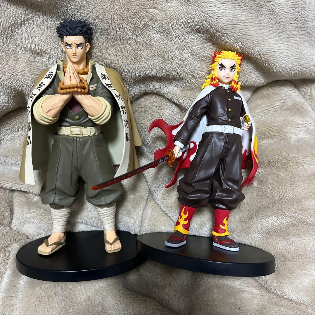 鬼滅の刃 絆ノ装 柱 フィギュア 9体 まとめ売り 原色 セピアカラー