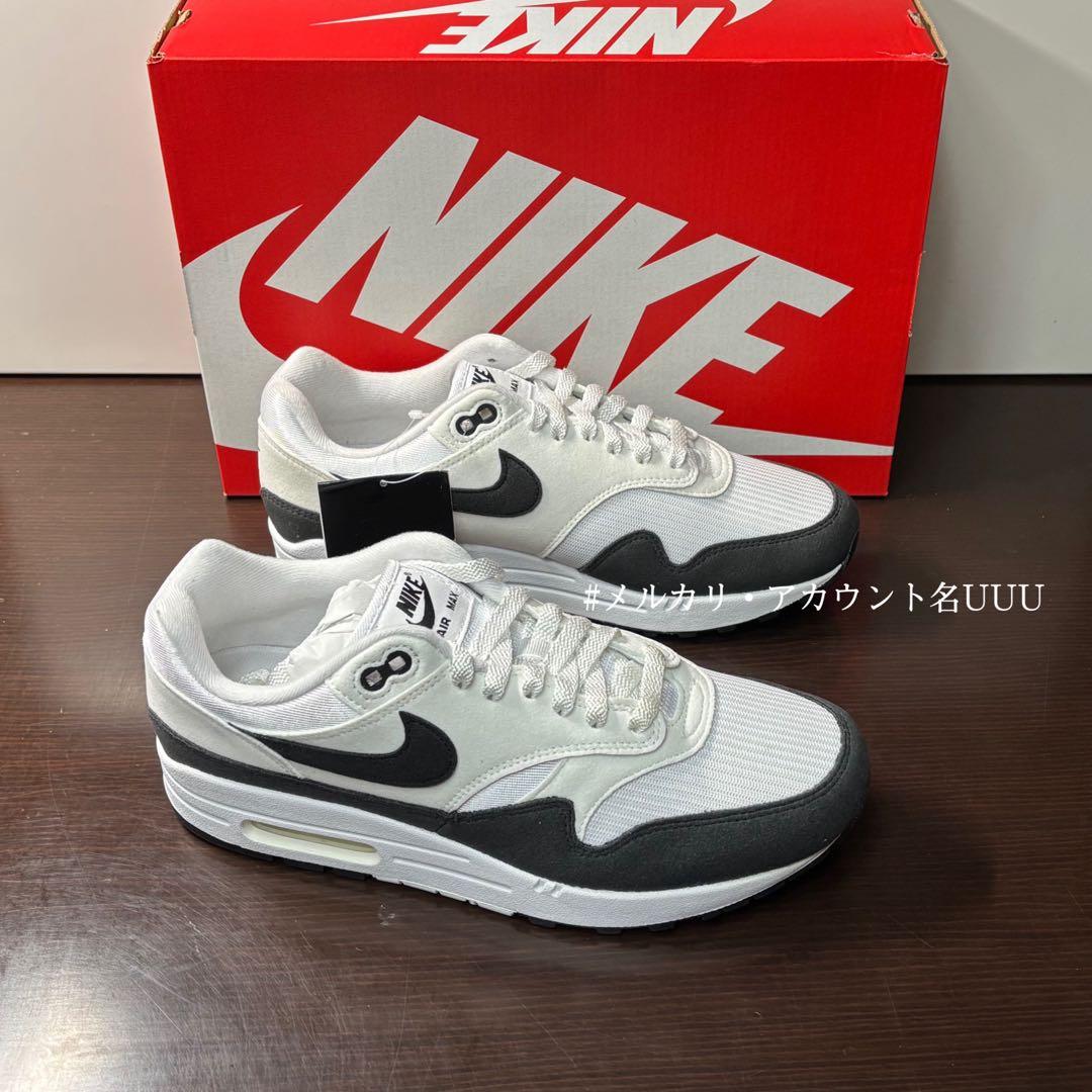【新品26.5cm】NIKE｜W エアマックス１｜ホワイト/ブラック \"パンダ\"