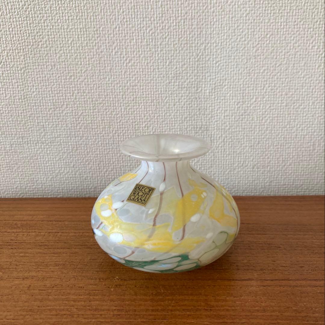 ◆ Isle of wight studio glass 花瓶 ビンテージ ◆ ◇ Isle of wight studio glass 花瓶 ビンテージ ◇ ◇ Isle of wight