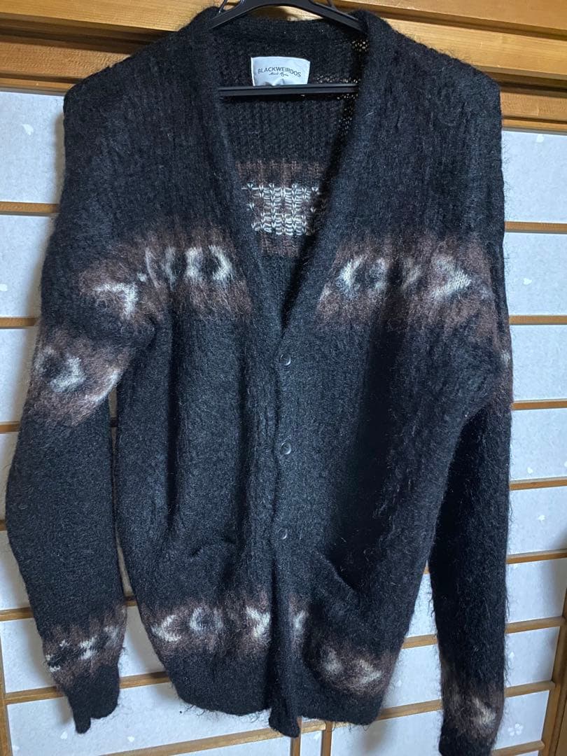 BLACKWEIRDOS モヘアカーディガン 全国通販】Authentic Reproduction Products