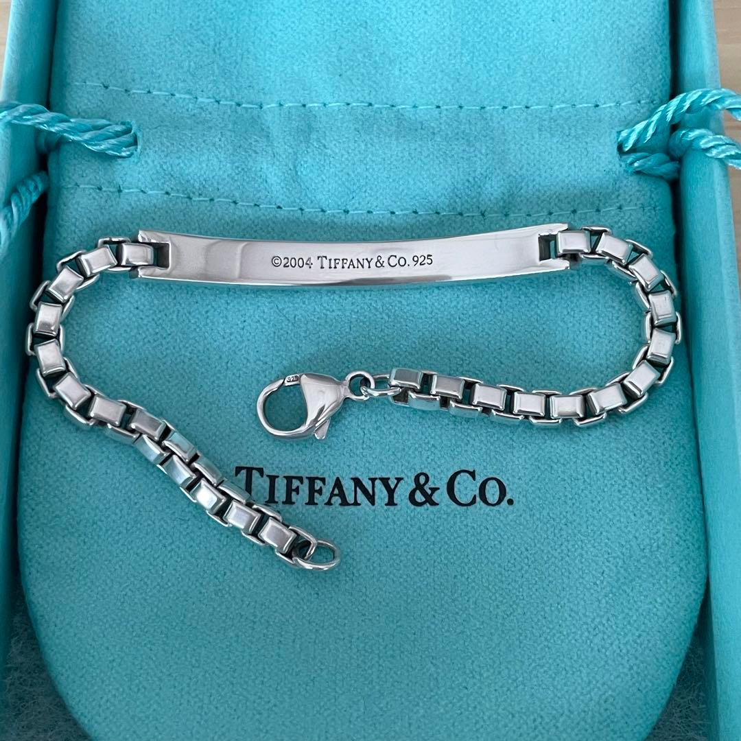 ティファニー ベネチアン リンク ID プレート ブレスレット - メルカリ