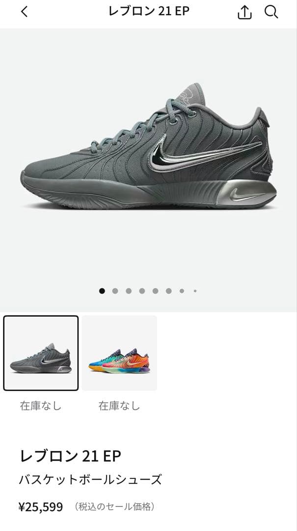 新品未使用 レブロン 21 EP 31cm バスケットボールシューズ - メルカリ