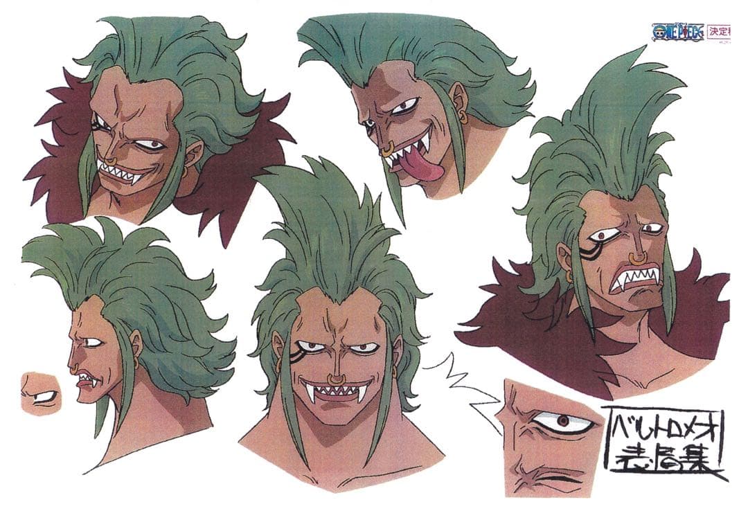 ワンピースシーズン17設定資料320枚