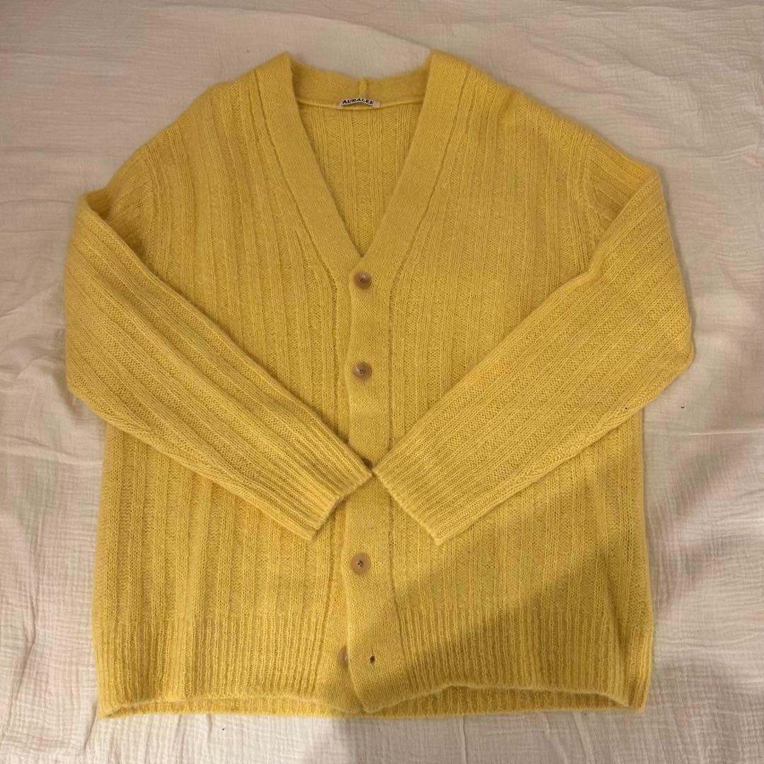 オーラリー AURALEE アルパカ カーディガン - メルカリ