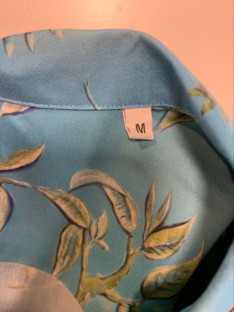 dunhill アロハシャツ Mシルク100%