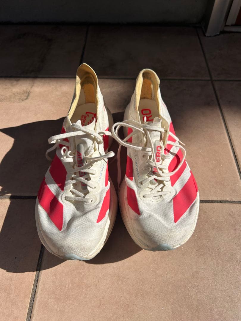 adidas アディオスプロ4 27cm SteP MALL ONLINE SHOP / [adidas]アディゼロ アディオス プロ 4 M