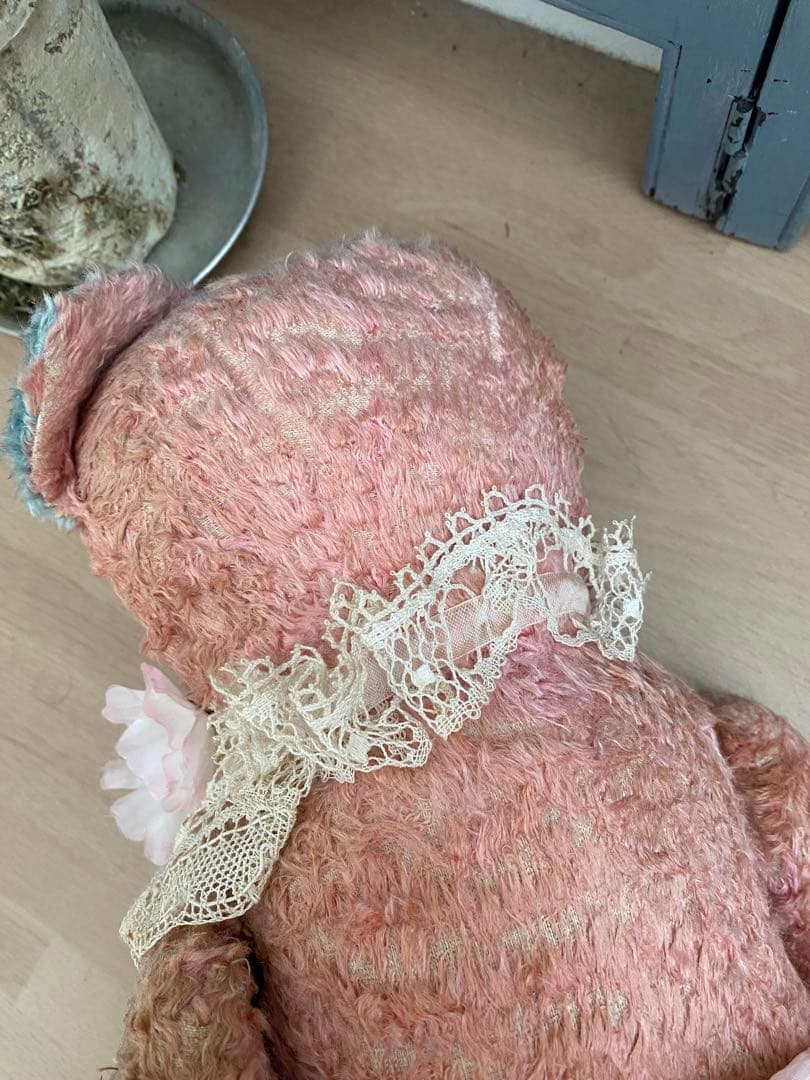 アンティーク　ピンクベア