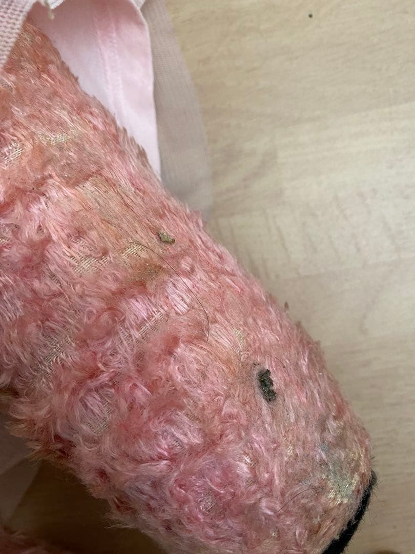 アンティーク　ピンクベア