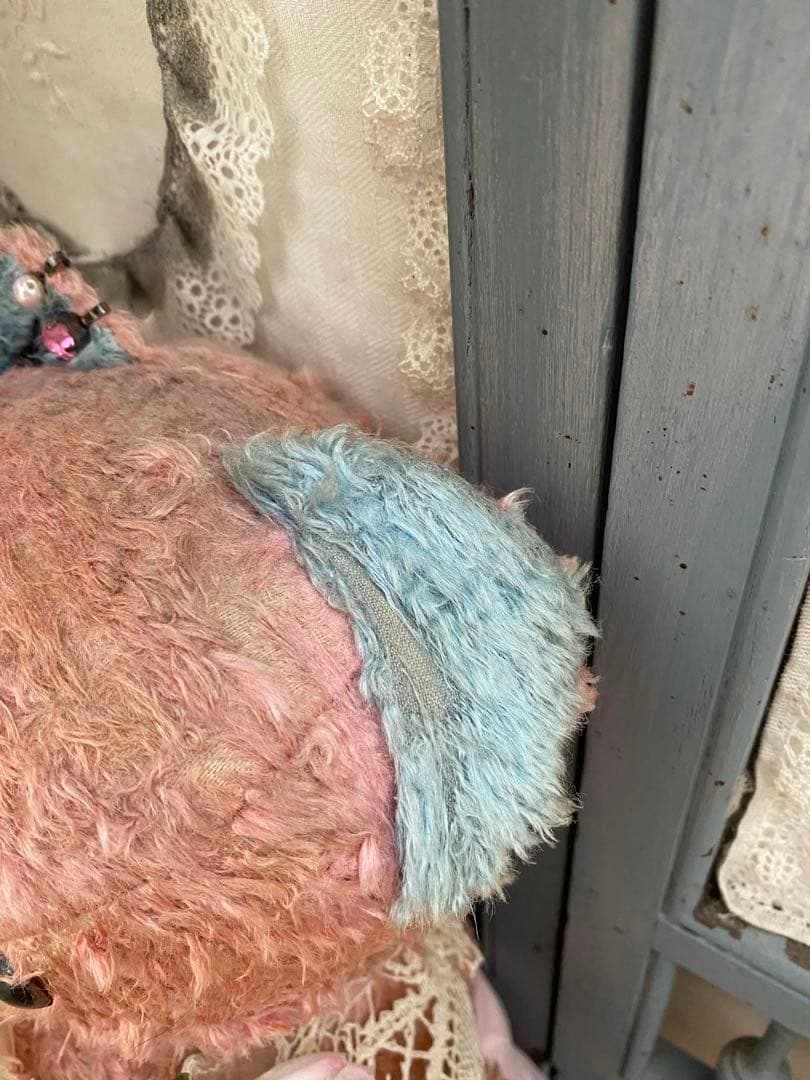 アンティーク　ピンクベア