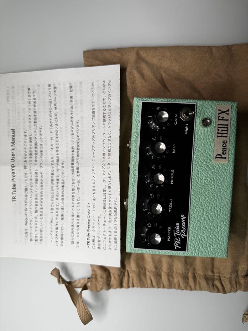 Peace Hill FX TP Tube Preamp ACアダプター付 SSS Tube Preamp – Peace Hill FX
