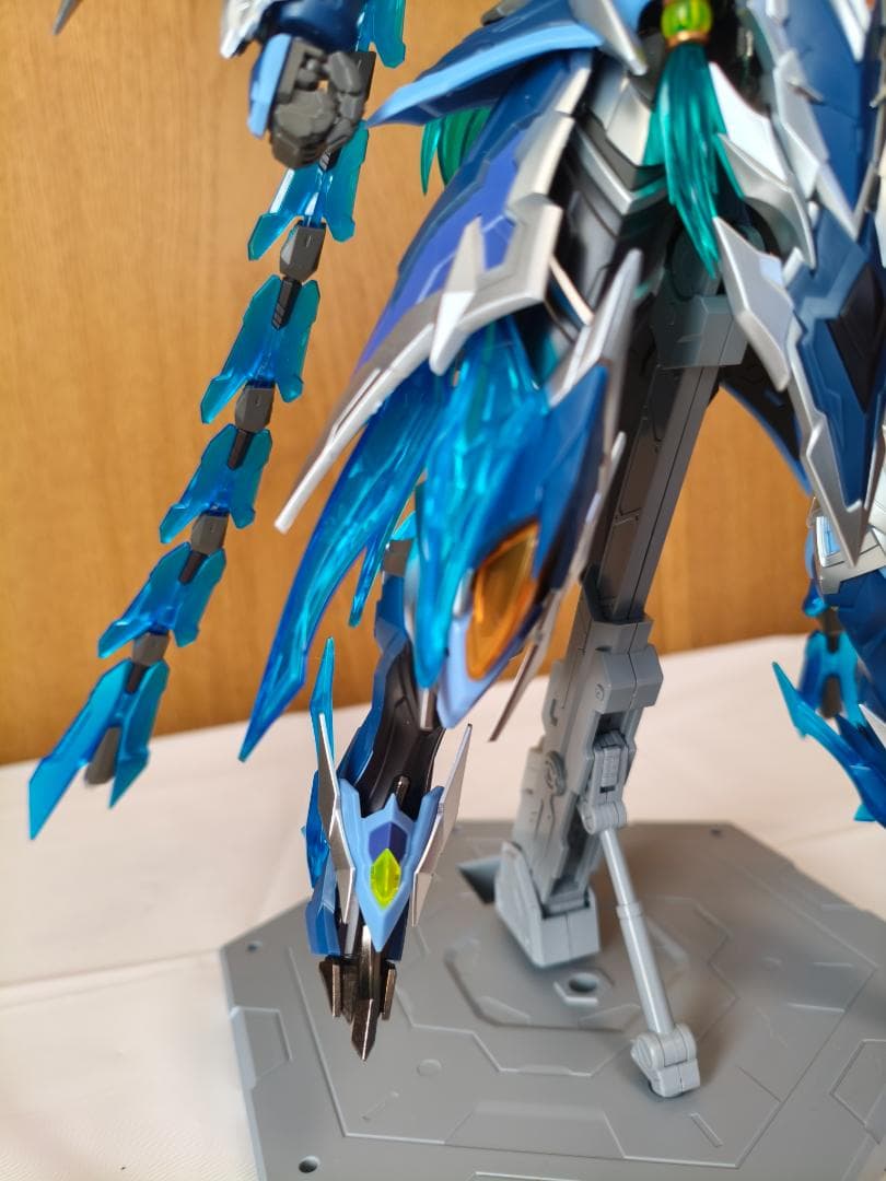 摩動核　天佑星 龍胆虎将 趙雲 玉蘭白龍駒付き MNP-XH05　素組み完成品