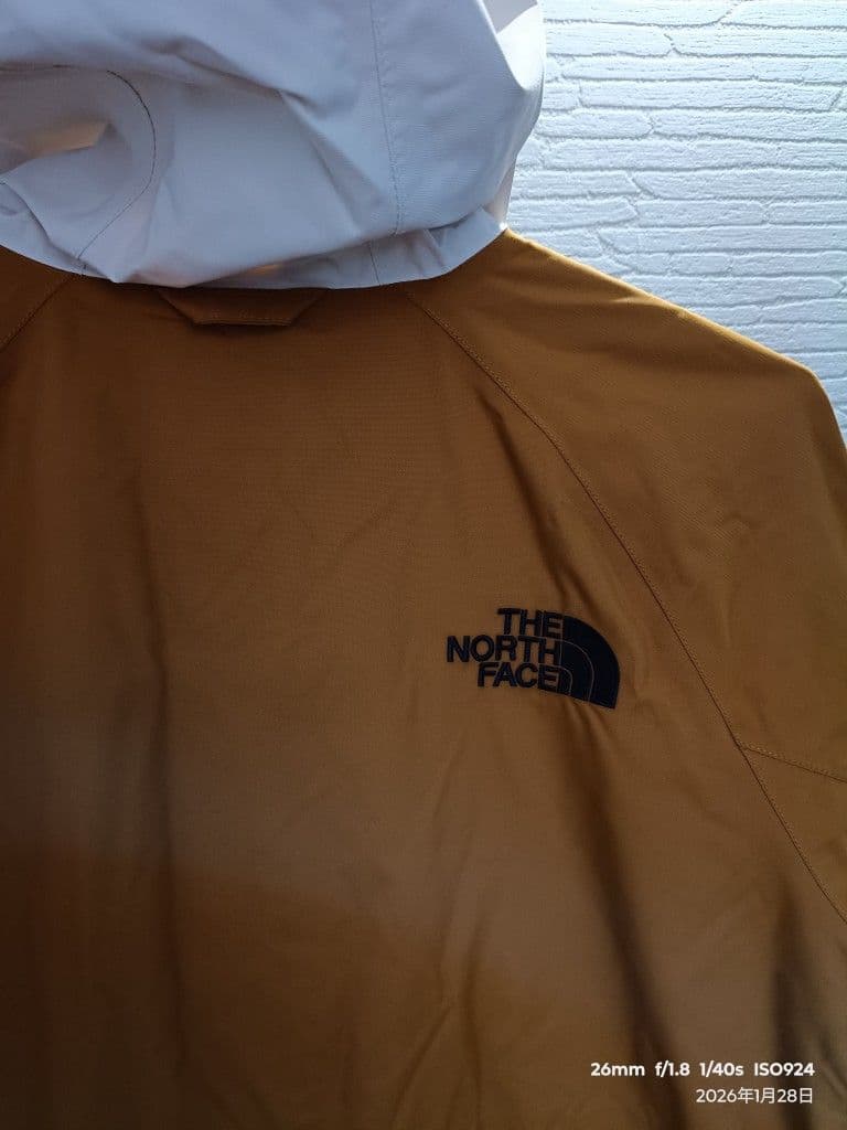 THE NORTH FACE マウンテンパーカー 茶/白 サイズUS：L大人気 - メルカリ