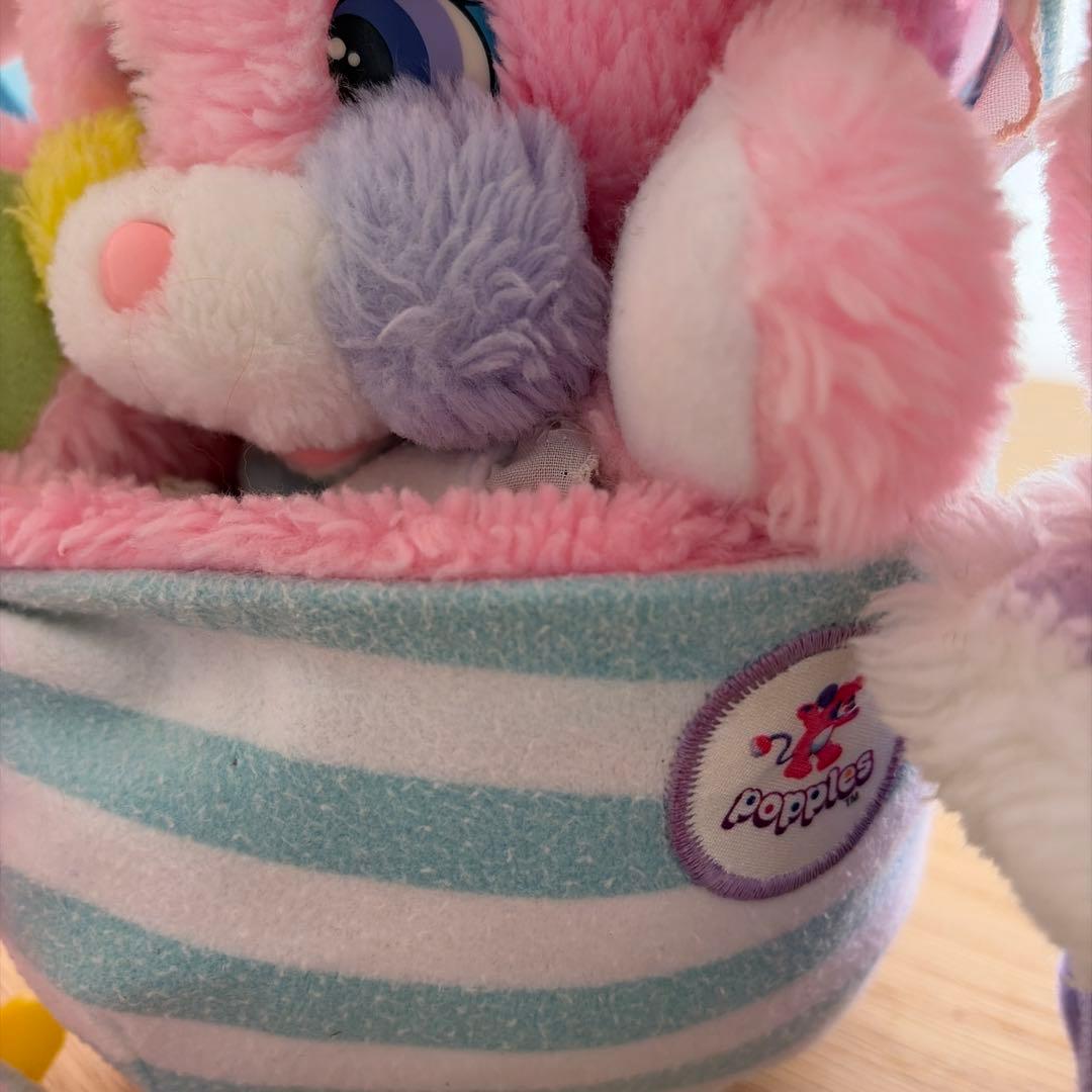 Babyポップルズ　ベビー　ビンテージトイ　ぬいぐるみ２個セット　哺乳瓶