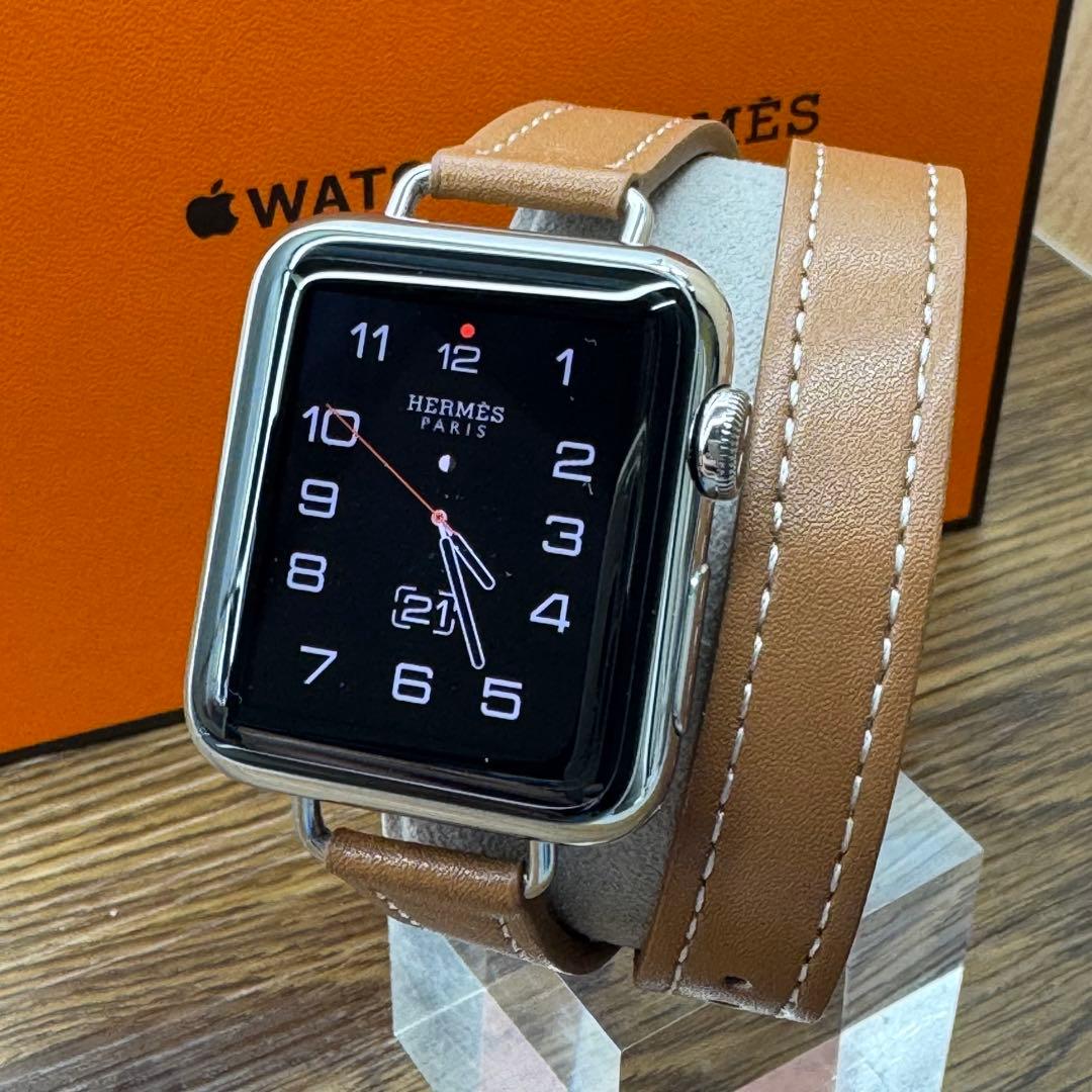 ここ&りみ　2386 ほぼ未使用　Apple Watch エルメス 楽天市場】アップルウォッチ バンド レザー ブランド 革 メンズ