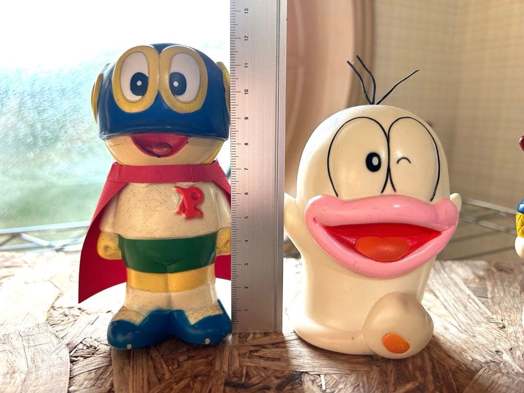 パーマン　オバQ ハットリくん　ドラミちゃん　昭和レトロソフビセット