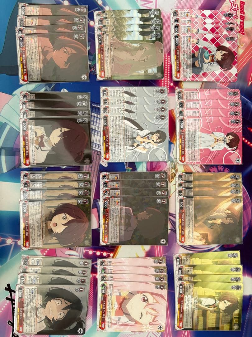 ヴァイスシュヴァルツ　負けヒロインが多すぎる！　RR以下+TD4コンセット+α