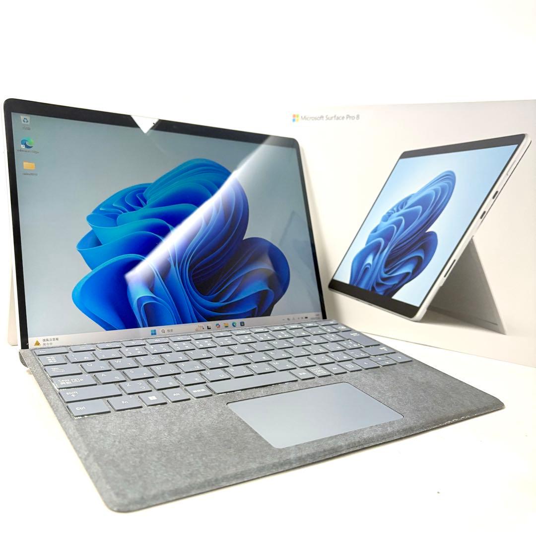 1台限定！Surface Pro8 プラチナ キーボード付　オフィス 1台限定！Surface Pro8 プラチナ キーボード付 オフィス - メルカリ