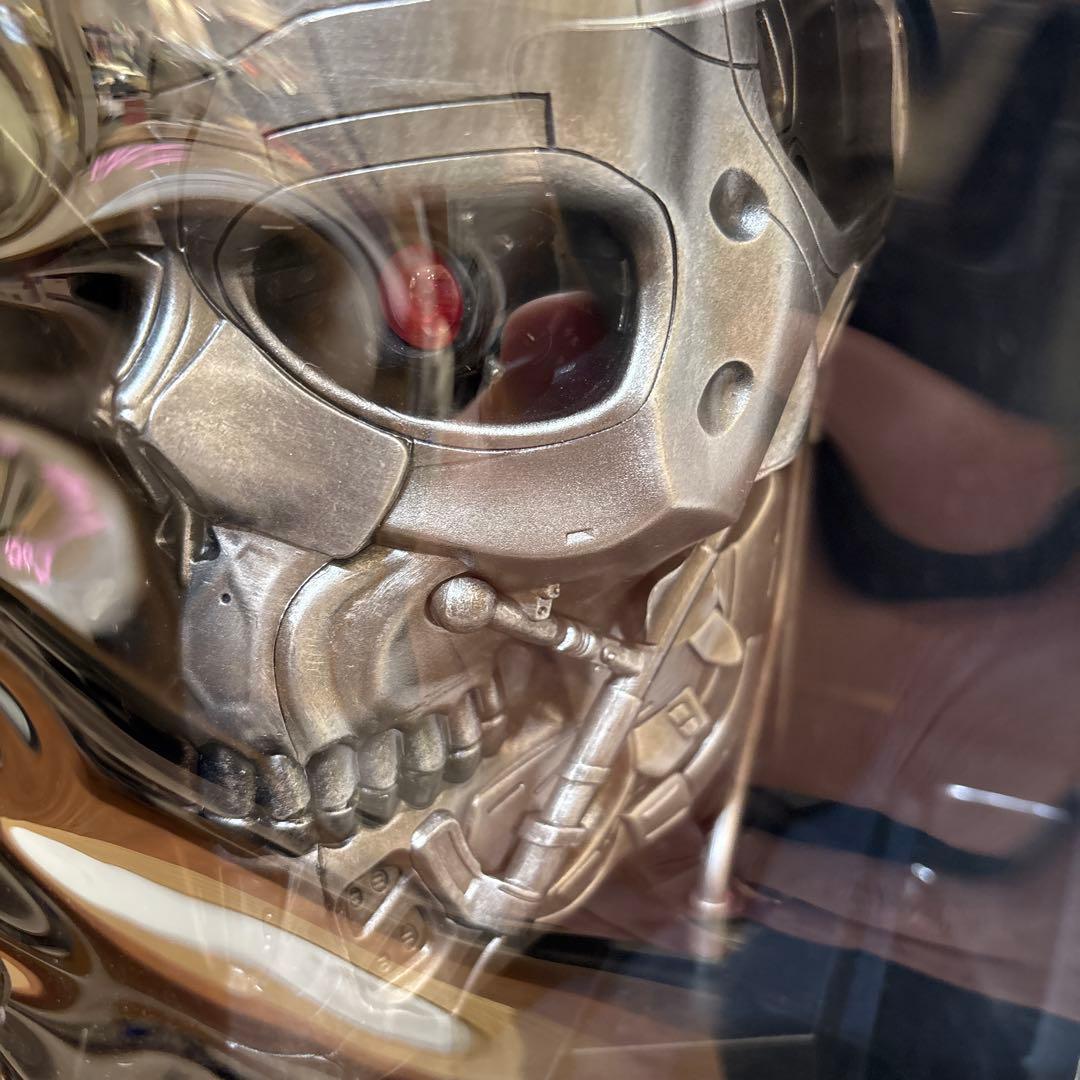 未使用品　ターミネーター4 T-600リアルヘッドフィギュア　ブルーレイ