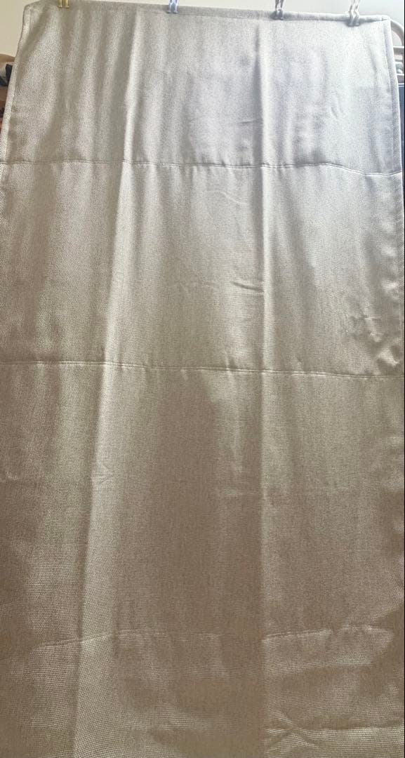 防音カーテンParten(パーテン)ポケット付きタイプ　アイボリー 防音カーテンParten(パーテン) ポケット付きタイプ 幅110cm×丈237cm