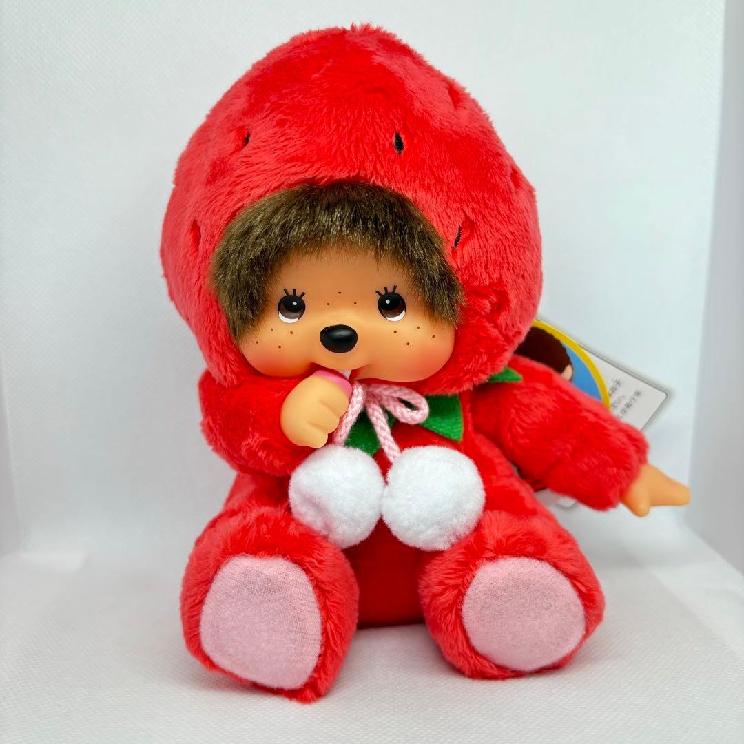 地域限定】ご当地モンチッチ 福岡 S あまおういちご タグ付き - メルカリ