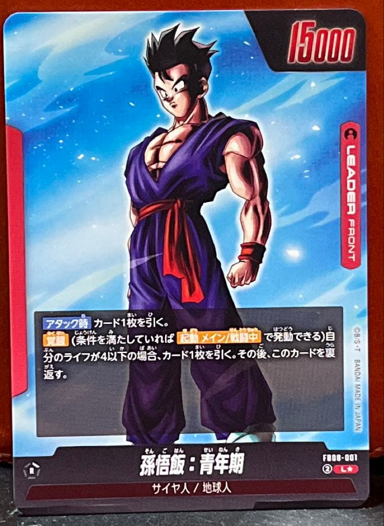 孫悟飯青年期 FB08-001 誇り高き戦闘民族リーダーパラレル - メルカリ