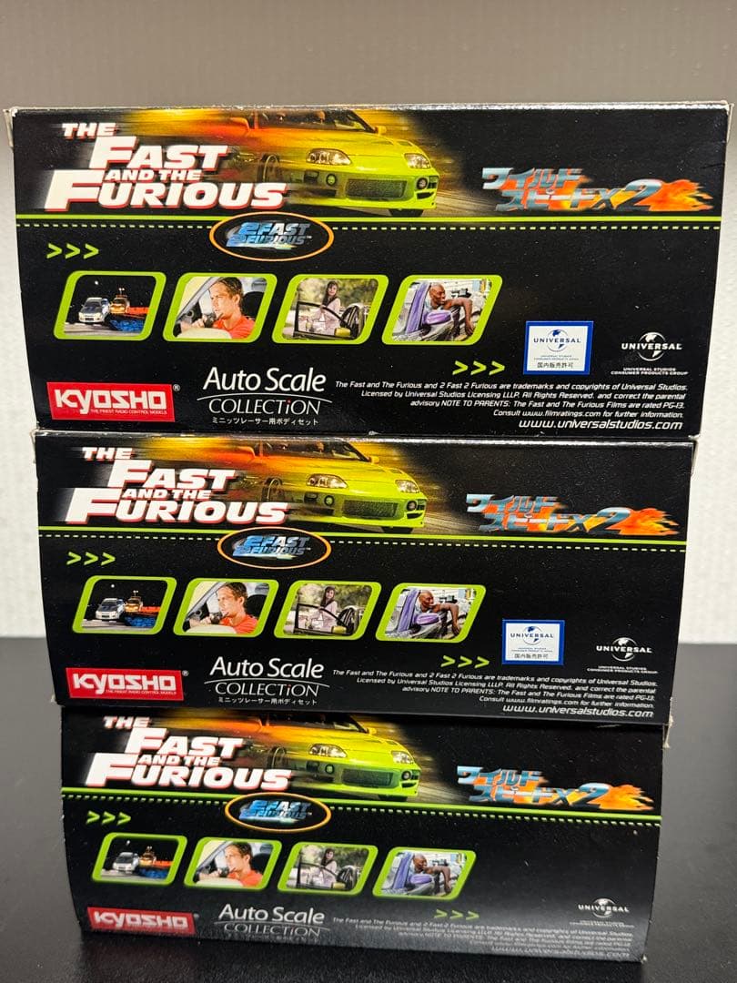 京商 ミニッツ ASC Mini-Z ワイルドスピード3台セット