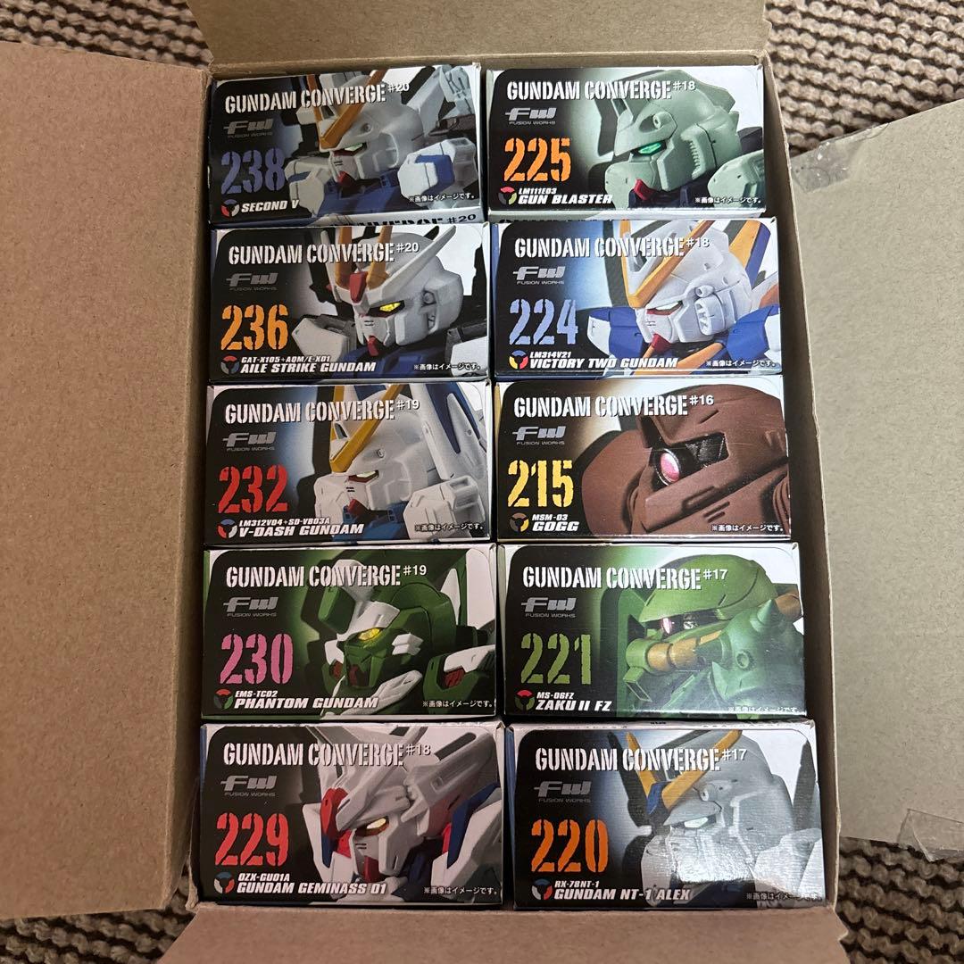 ガンダムコンバージ　21体セット　新品未開封