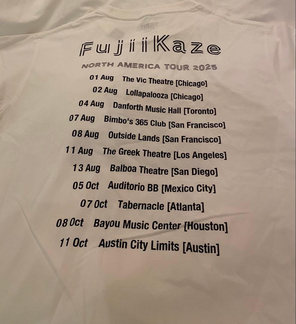 （ドリンク）Fujii Kaze NORTH AMERICA TOUR 2025
