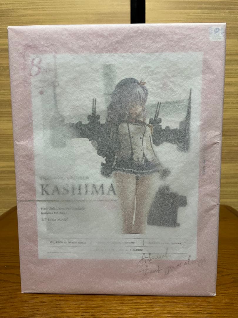 鹿島 艦これ【八周年記念】　AMAKUNI フィギュア 特典ワッペン付き 可憐な微笑みや魅惑のボディがたまらない！AMAKUNI『艦これ』鹿島の