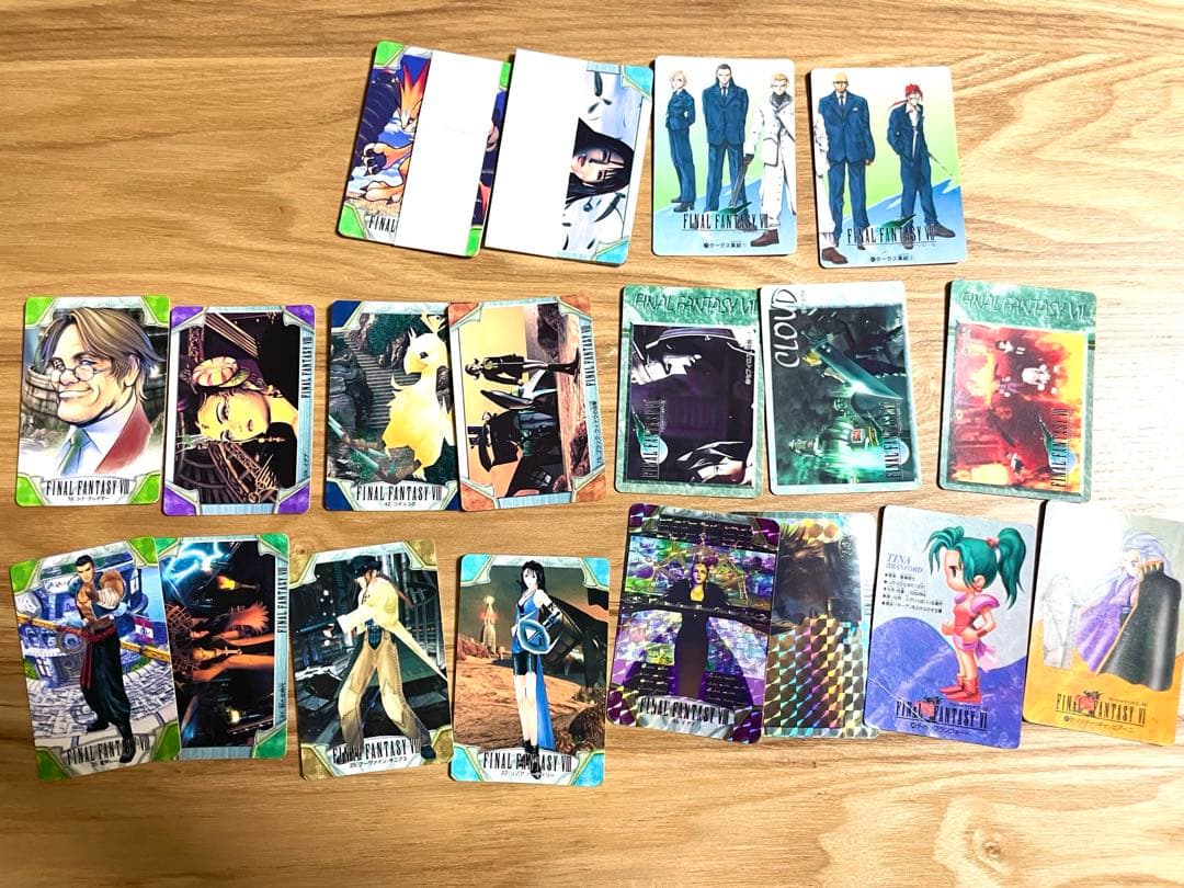 ファイナルファンタジー キャラクターカード セット計177枚