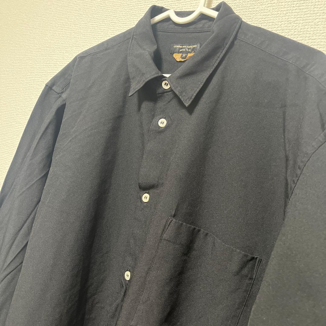 コムデギャルソンオムプリュス ポリエステル縮絨シャツ - メルカリ