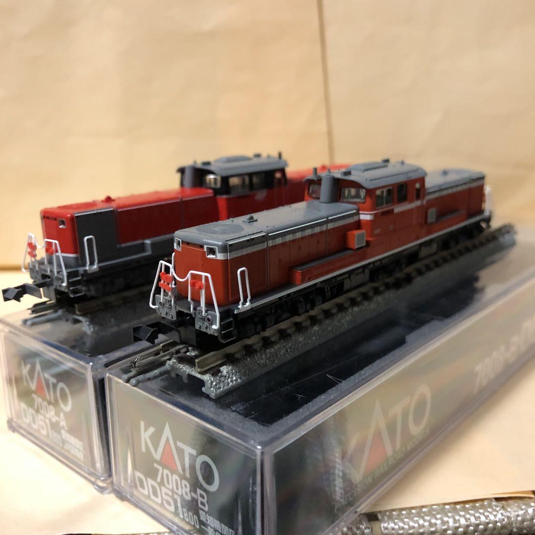 7008-A,7008-B DD51 800愛知機関区セット - メルカリ
