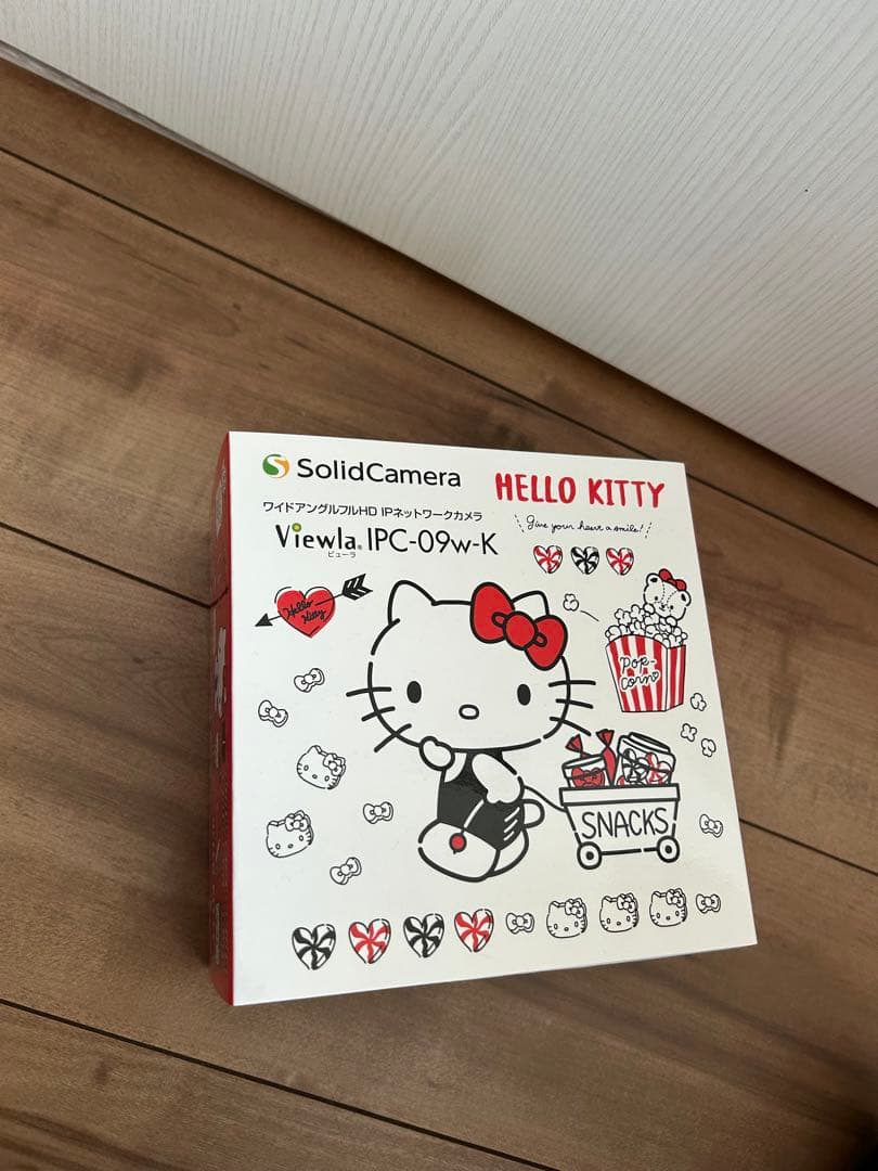 ☆美品☆ソリッドカメラ　ハローキティ 防犯カメラ IPC-09w-K IPC-09w-K 200万画素 ハローキティカメラ コラボモデル IP