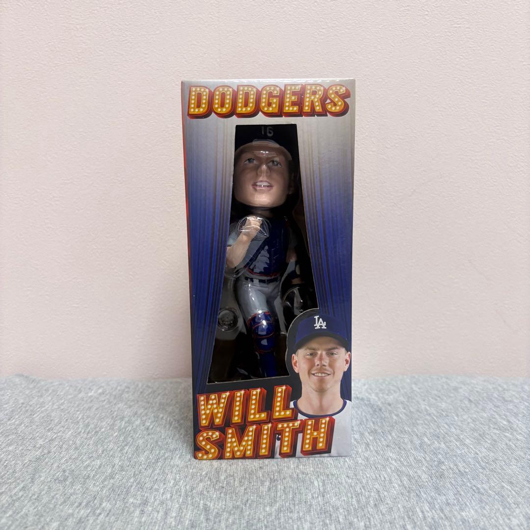 ロサンゼルス・ドジャース ウィル・スミス ボブルヘッドフィギュア ウィル・スミス 2023年 ボブルヘッド キャッチャー Will Smith