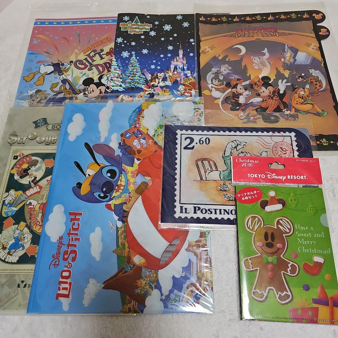 Disney キャラクター クリアファイル