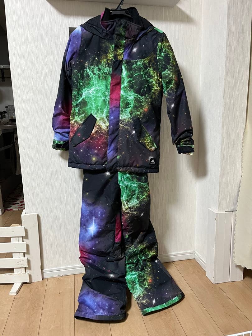 バートン ガールズジャケットビブパンツセット サイズXL BURTON（バートン） スノーボードウェア レディース ビブパンツ 25-26