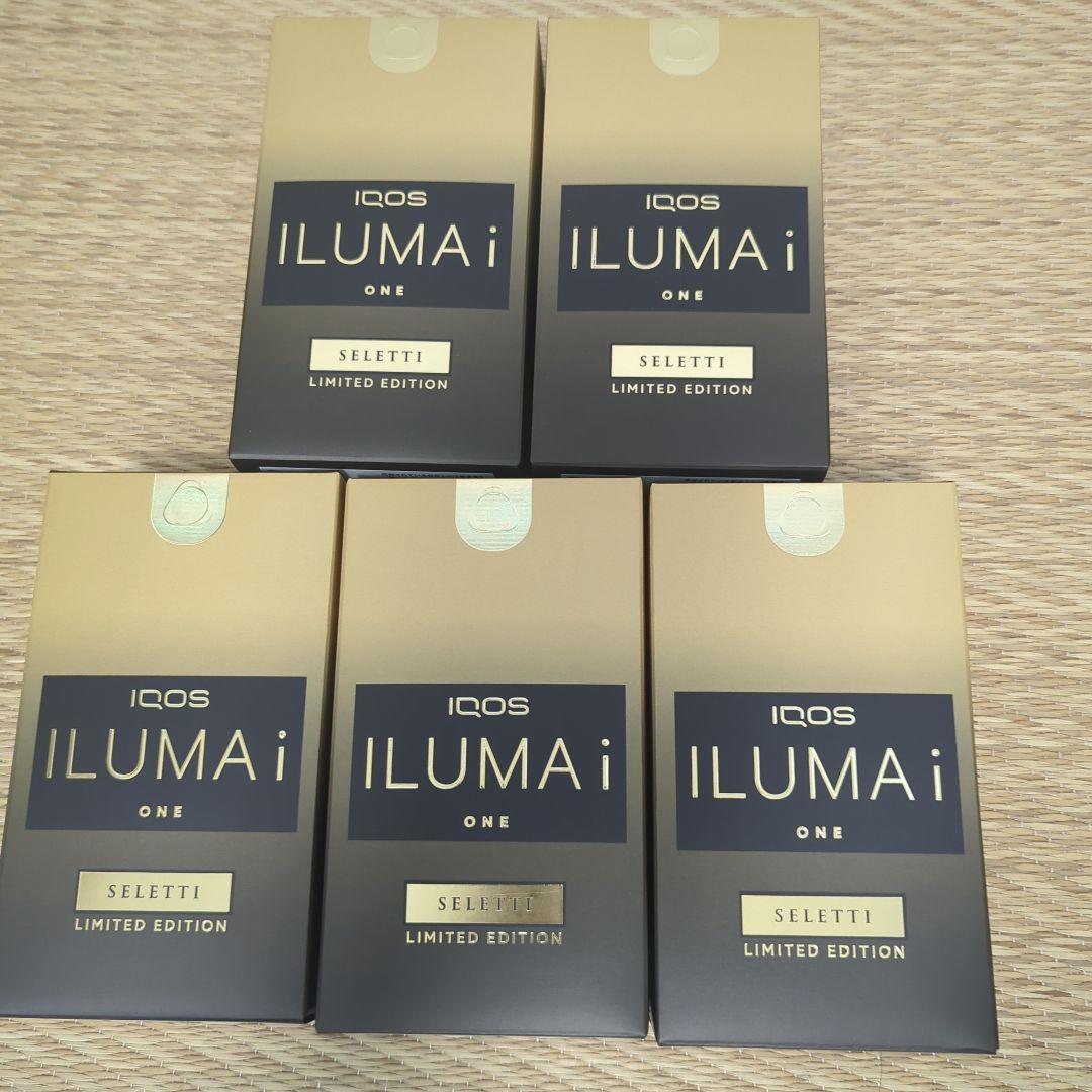【新品未登録】IQOS イルマ i ワン セレッティモデル　5個セット IQOS 【新品】IQOS イルマ i セレッティ モデル 登録不可【日曜日以外