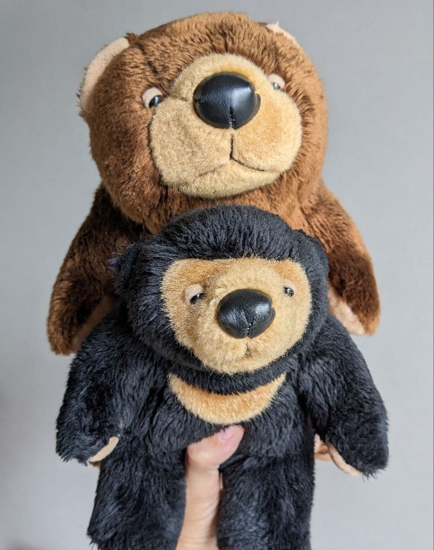モンスイユ マレーちゃん ヒグマくん ぬいぐるみ マレーグマテディベア