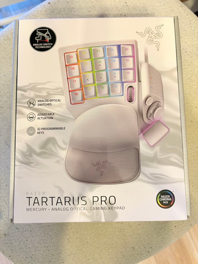 Razer Tartarus Pro ホワイトゲーミングキーパッド Razer Tartarus Pro Gaming Keypad White – Analog Optical - Micro Center