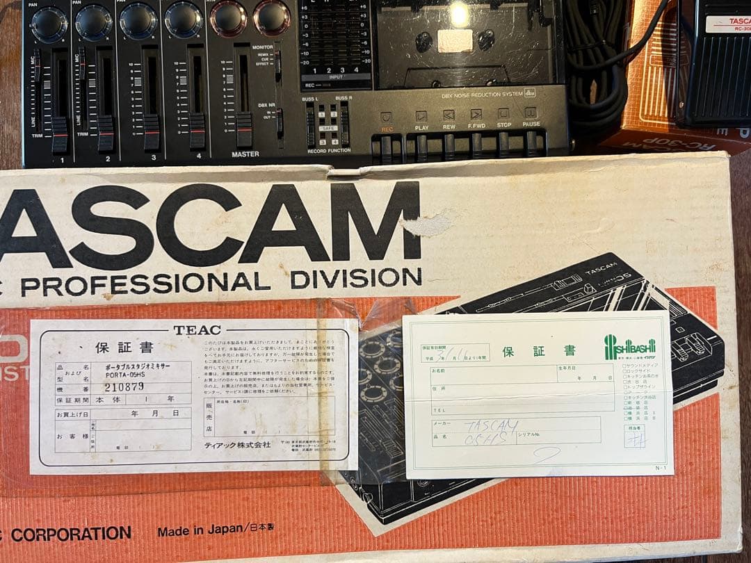 TASCAM PORTA 05 HS 【通電確認のみジャンク扱い】 - メルカリ