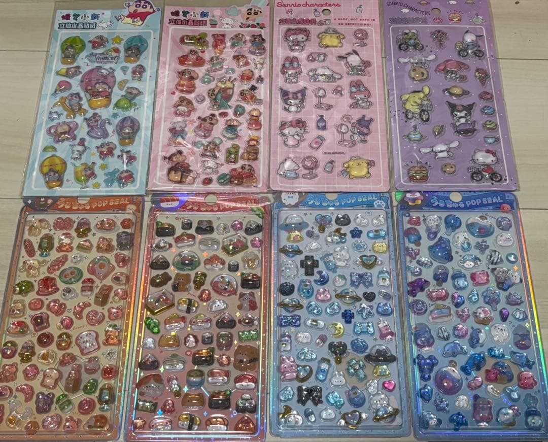 新品　ボンボンドロップシール　サンリオ　たまごっち　国内正規品　133枚セット