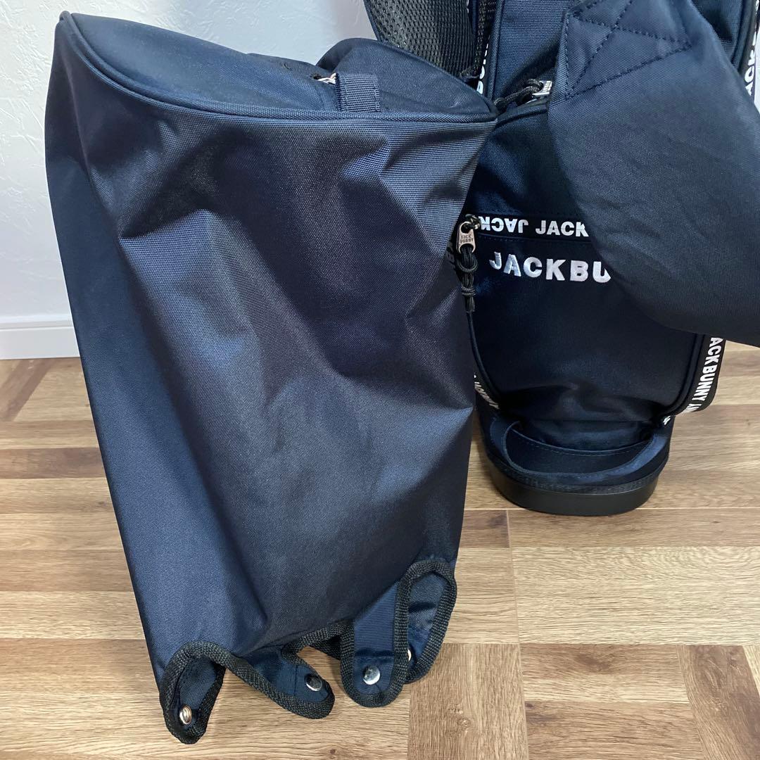 新品タグ付】JACKBUNNY ジャックバニー キャディバッグ ネイビー