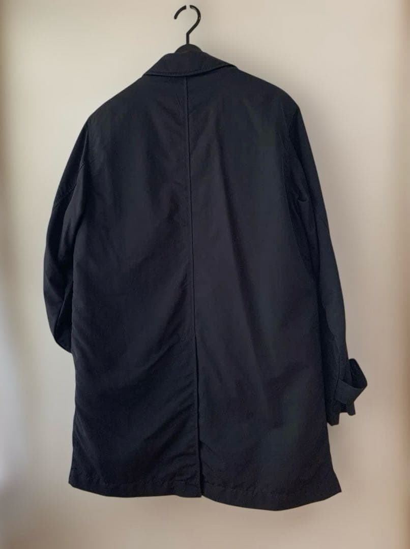 美品 廃盤 モンベル インナーダウン ステンカラーコート メンズ S