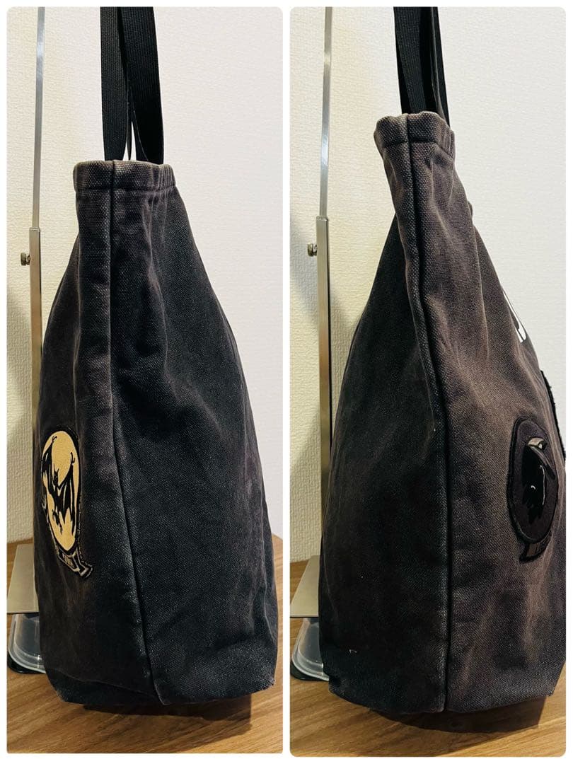 希少! コムデギャルソン・オム キャンバストートバッグ ワッペン